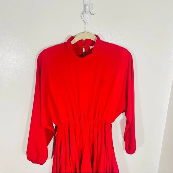 NEW Rhode Caroline Dress Ruby Red